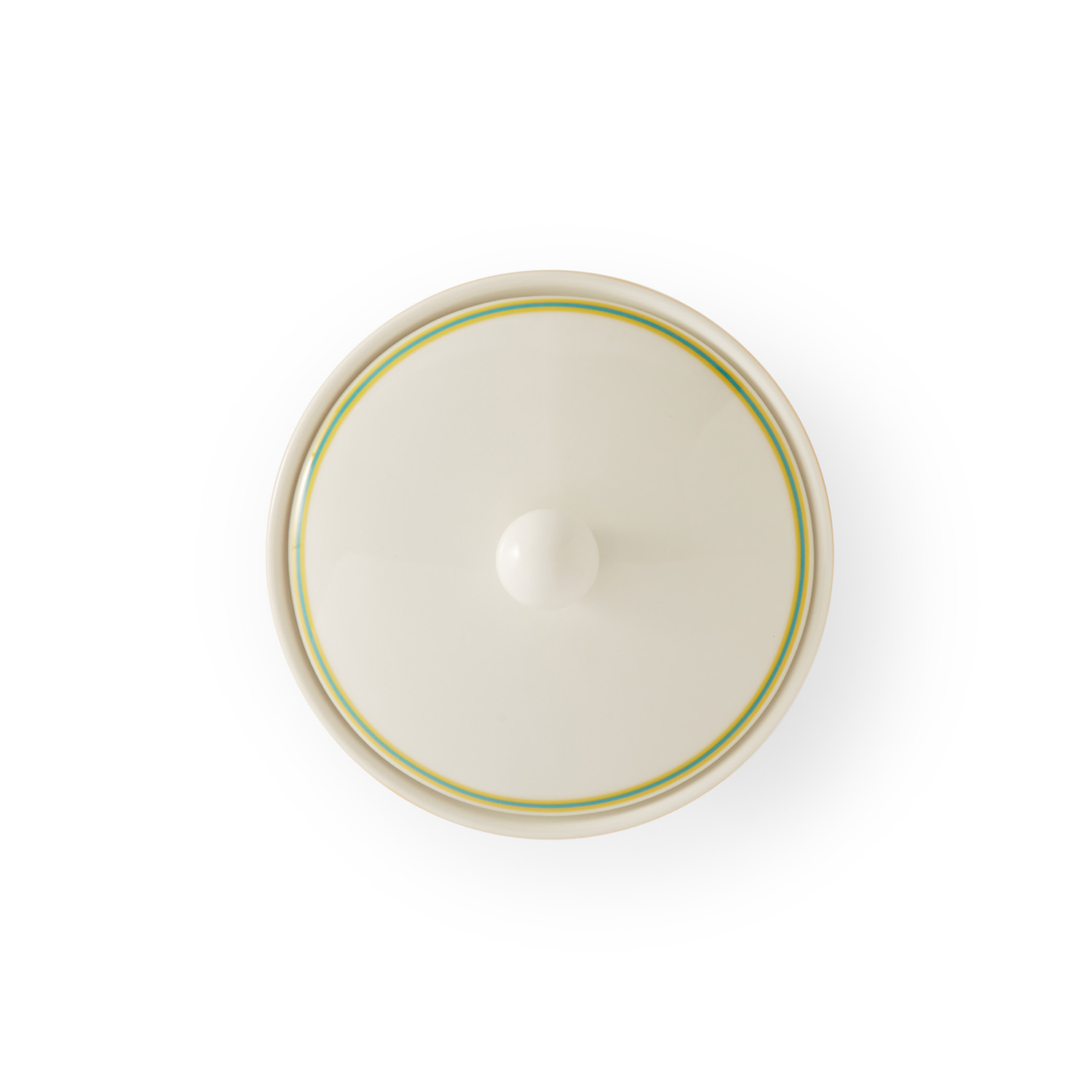 Kit Kemp Calypso Covered Sugar Bowl - Yellow image number null